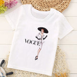 VOGUE New Arrival Princess Print Kids T Shirt