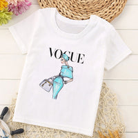 VOGUE New Arrival Princess Print Kids T Shirt