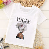 VOGUE New Arrival Princess Print Kids T Shirt