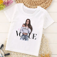 VOGUE New Arrival Princess Print Kids T Shirt