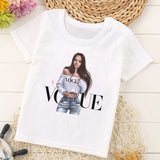 VOGUE New Arrival Princess Print Kids T Shirt