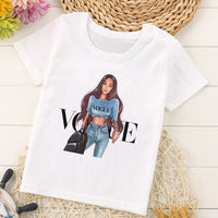 VOGUE New Arrival Princess Print Kids T Shirt