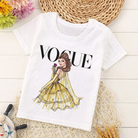 VOGUE New Arrival Princess Print Kids T Shirt