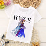 VOGUE New Arrival Princess Print Kids T Shirt