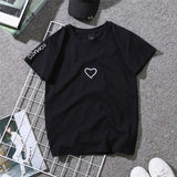 2019 Summer Couples Lovers T-Shirt for Women