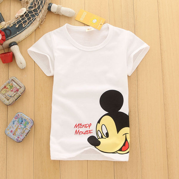 Mickey Minnie Donald Duck Print Summer Kids