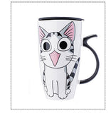 Drop shipping 600ml Creative Cat Ceramic Mug