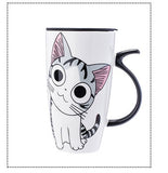 Drop shipping 600ml Creative Cat Ceramic Mug