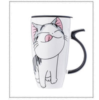 Drop shipping 600ml Creative Cat Ceramic Mug