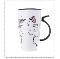 Drop shipping 600ml Creative Cat Ceramic Mug