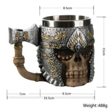 1Pcs 3D Axe ePacket Handle Viking Warrior