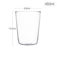 1 pcs Lovely Glass Breakfast Cup Coffee Tea Milk