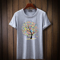 2019 New Fashion Lucky Tree tshirt Printed