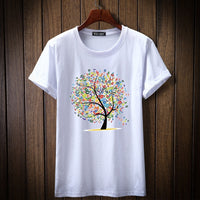 2019 New Fashion Lucky Tree tshirt Printed